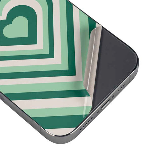 Lucky Heart Pattern iPhone 16 Pro Skin